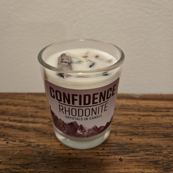 Confidence Rhodonite Candle - Picture 2 of 2